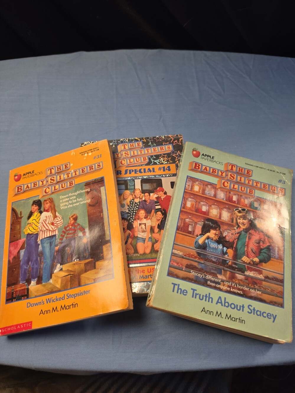Lot of 3 Vintage The Baby-Sitters Club Books #3 #31 Super Special 14 Ann M...